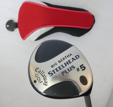 Callaway Big Bertha Steelhead Plus # 5 Wood - Firm Flex Graphite~USED~