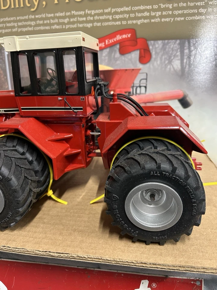 International Harvester IH 4786 4WD Tractor PRECISION ENGINEERING Red/White Top - Image 3 of 4