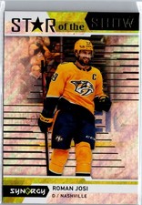 2022-23 Upper Deck Synergy #SOS-15 Roman Josi Star of the Show