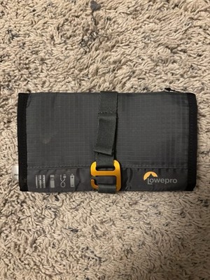 Lowepro GearUp Wrap: Compact Travel Organizer for Phone Cables, Adapters, USB Me