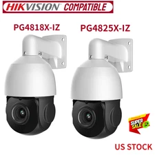 H Compatible 5MP 8MP 18X 25X Zoom PTZ IP Camera Outdoor 360° Tracking POE out