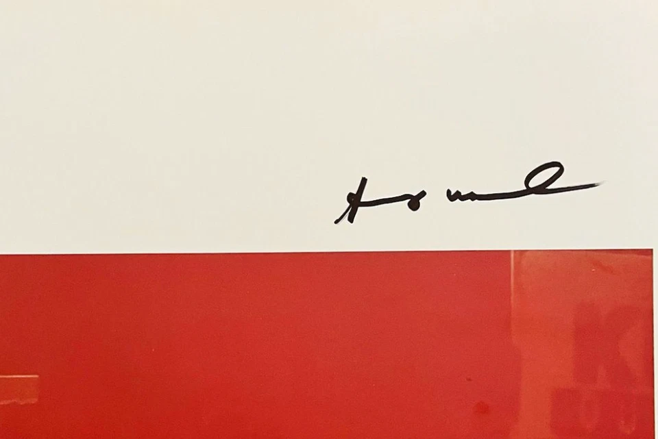 Andy Warhol Hand-Signed Original Print With COA & +$3,500 USD Appraisal Included - Image 4 of 4