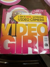 Barbie Video Girl Doll Pink Color LCD Screen Real Time Playback USB 2.0