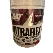 Gat Sport Nitraflex Advanced Pre-workout Powder, Increases Blood Exp. 01/2028