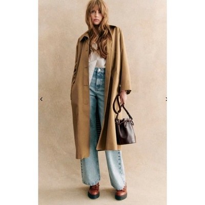 SEZANE トレンチコートキャメル　38 s-l400.jpg