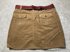 Gymboree Size 9 Vintage Caramel Corduroy Skort New Y2K
