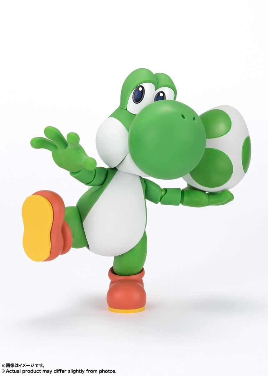 Yoshi. SH Figuarts. Super Mario. Bandai Tamashii Nations