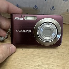 Nikon COOLPIX S210 8.0MP Digital Camera - Plum, Parts Only