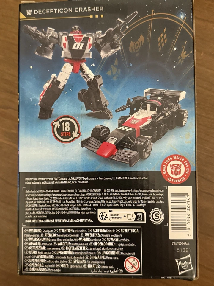 Transformers Age of the Primes Deluxe Decepticon Crasher  - Image 3 of 3