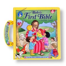 Baby  s First Bible CarryAlong Treasury Board Book with Flip Handle