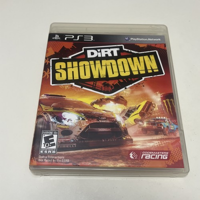 #ad Dirt Showdown Sony PlayStation 3 PS3 2012 CIB Complete with Manual $19.99