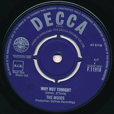 The Mojos - Why Not Tonight (VINYL)