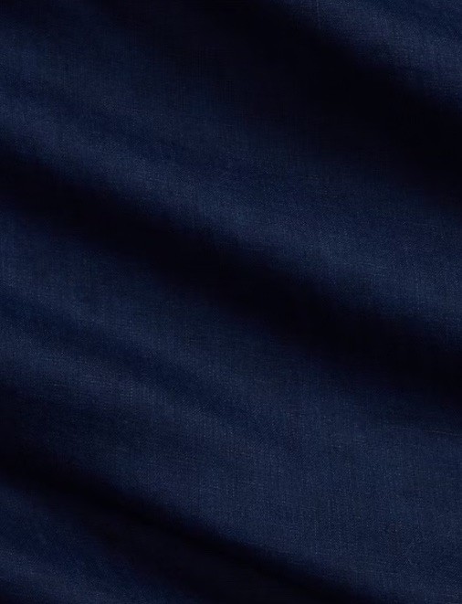 $145 Polo Ralph Lauren Men’s Big & Tall Linen Short Sleeve Shirt Navy Size 3XLT image 5