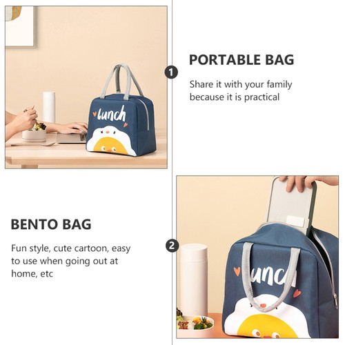 Isolierte Lunch-Tasche Für Die Zubereitung Von Mahlzeiten Lunchpakete - Bild 2 von 12
