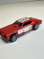 Vintage Hot Wheels Redline 1970 AMAZING Red Enamel Mongoose US - ALL ORIGINAL!