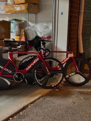 Cervelo T4 Carbon Track 56cm Fixed Gear Frameset | eBay