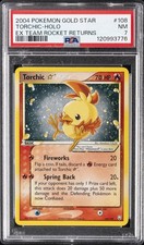 2004 POKEMON EX TEAM ROCKET RETURNS GOLD STAR #108 TORCHIC-HOLO PSA 7 on eBay