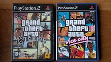 Sony PlayStation 2 PS2 GTA Vice City & GTA San Andreas Games Bundle #1