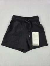Lululemon Size 0 Dance Studio HR Short 3.5” Black,  High Rise LW7CCGS