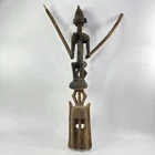 Dogon Satimbe Mask with Female Figure Mali