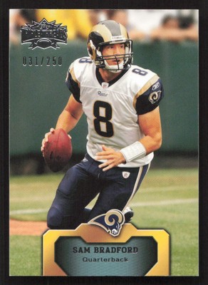 2011 Topps Triple Threads Sam Bradford Emerald #/250 #24 Card