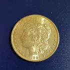 1886 Morgan Dollar Circulated Silver $1 Coin United States