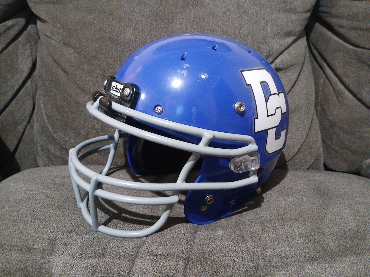 Schutt Recruit Hybrid Football Helmet Youth Size: Medium Blue  display picture 1