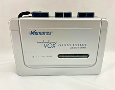 Memorex MB1055 Voice Activated Cassette Recorder Built-In Speaker Tested