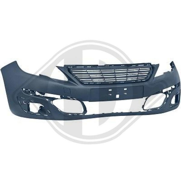 StoßFäNger Diederichs 4236050 FüR Peugeot FüR Fahrzeuge Ohne Einparkhilfe Vorne-image