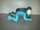 Vintage Hot Wheels Redline Era Rrrumblers USA Motorcycle Toy #5 BLUE Rider VTG
