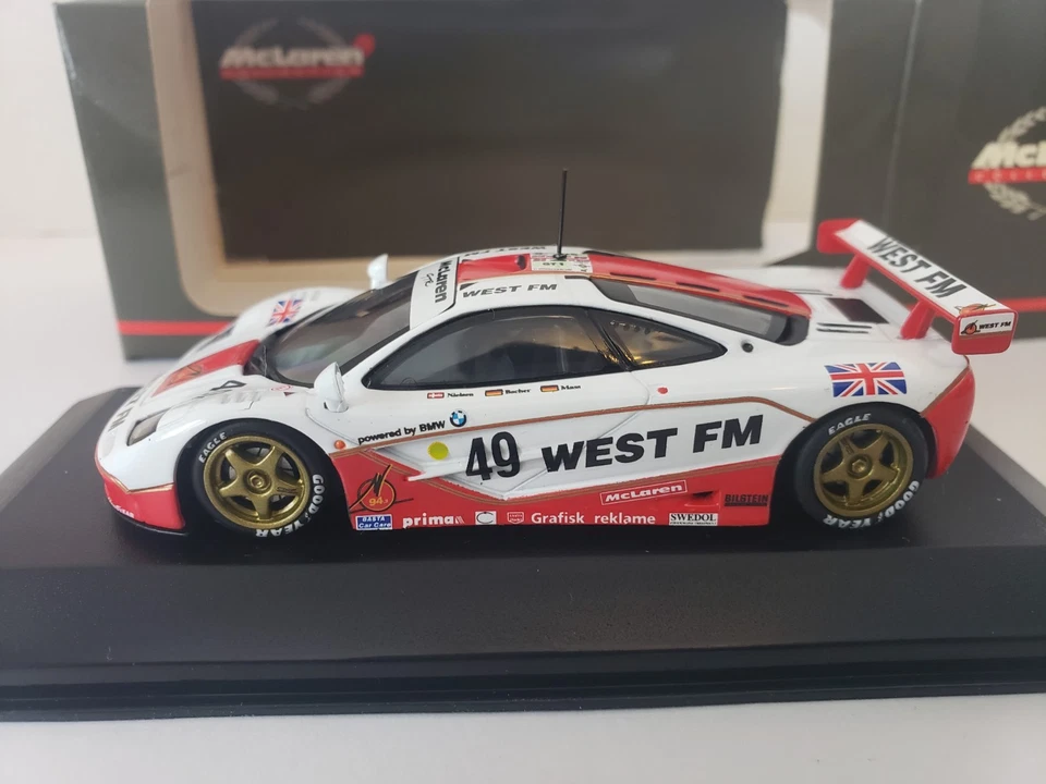 1/43 MINICHAMPS 530 154349 McLAREN F1 GTR LE MANS 1995 #49 NIELSEN/BSCHER/MASS - Image 2 of 4