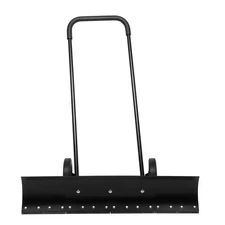 36 In. U-Handle Rolling Snow Pusher
