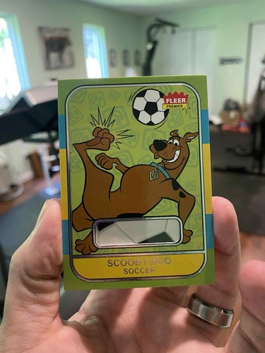 2025 SCOOBY-DOO UD FLEER SCOOBY-DOO 1986-87 FLEER MEMORABILIA RELIC BASEBALL!! - 第 1/4 張圖片