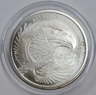 2013 1oz .999 Silver Double Eagle & Flag Strength-Freedom-Pride Round In Capsule