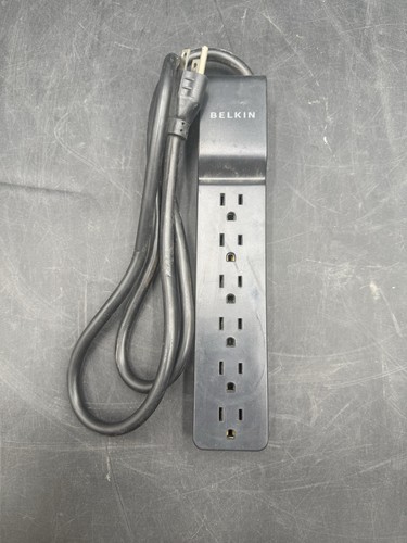 Belkin Home/office Be106001-04 BLK 6-outlets Surge Suppressor