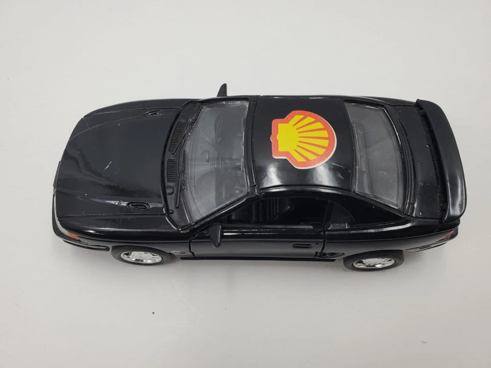 1999 Ford Mustang GT Black 1:32 Diecast Welly No. 9873 - Image 2 of 4