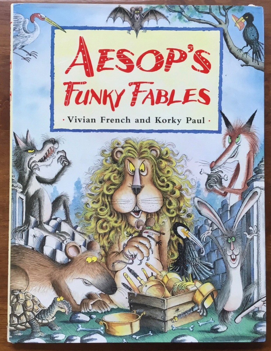VG 1998 HC in a DJ First Edition Aesop's Funky Fables Vivian