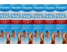 6 Pack of FLEXITOL HEEL BALM 4 OZ