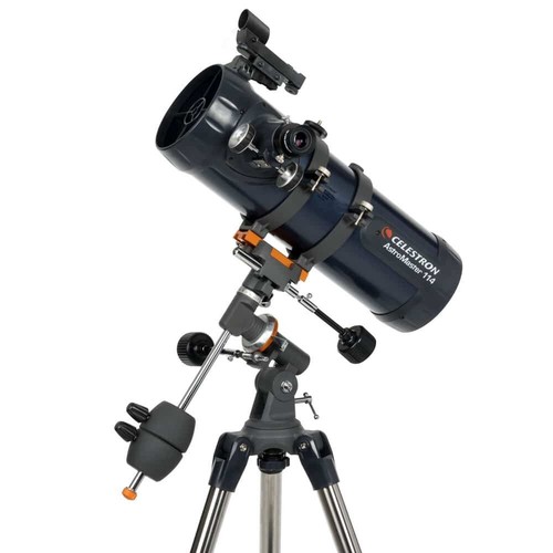 Celestron Astromaster 114EQ With 3-Axis Universal Smartphone Adapter - Picture 3 of 10