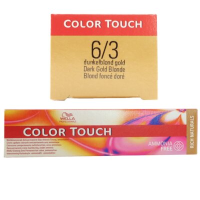 Wella Color Touch Rich Naturals 60 ml 6/3 dunkelblond gold
