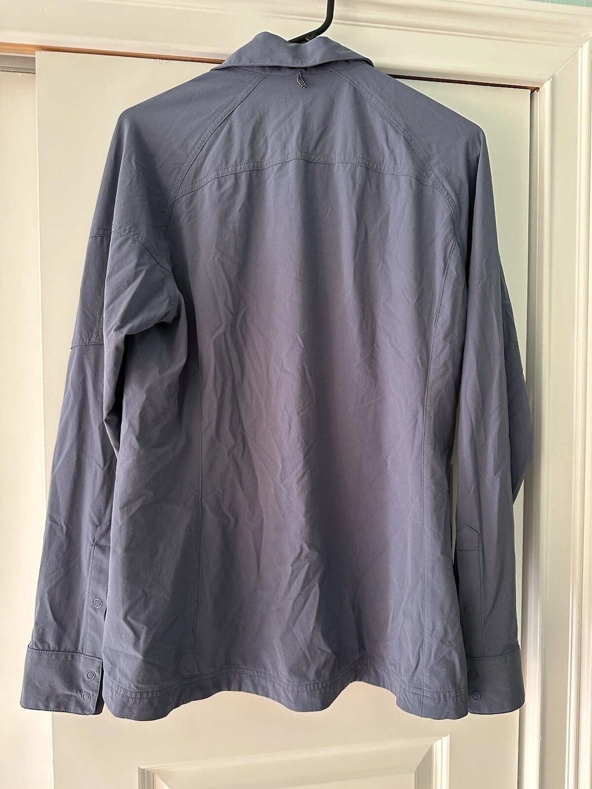outdoor-research snap nylon stretch shacket jacket