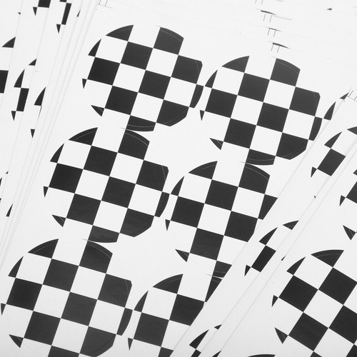 20 Pcs Bonbontüte-Aufkleber-Dekoration Karierte Checkered Flag Partyzubehör - Afbeelding 11 van 12