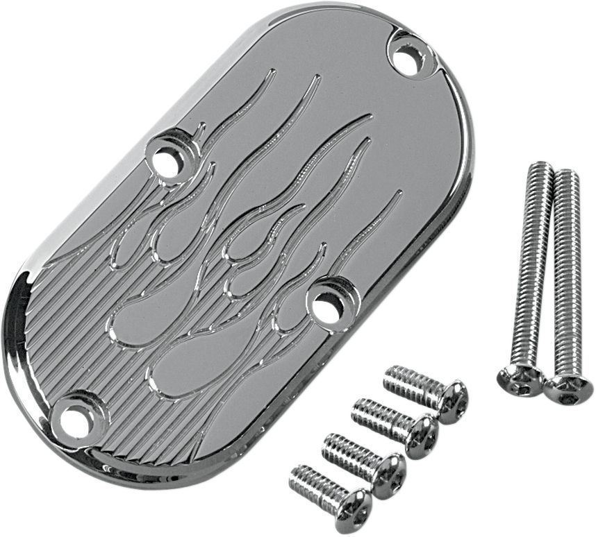 Joker Machine Flame Inspection Cover 1984-06 Harley Softail
