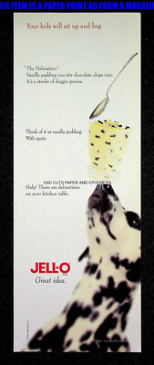 Jell-O Vanilla Pudding Kraft Foods 1997 Trade Print Magazine Ad Poster ADVERT