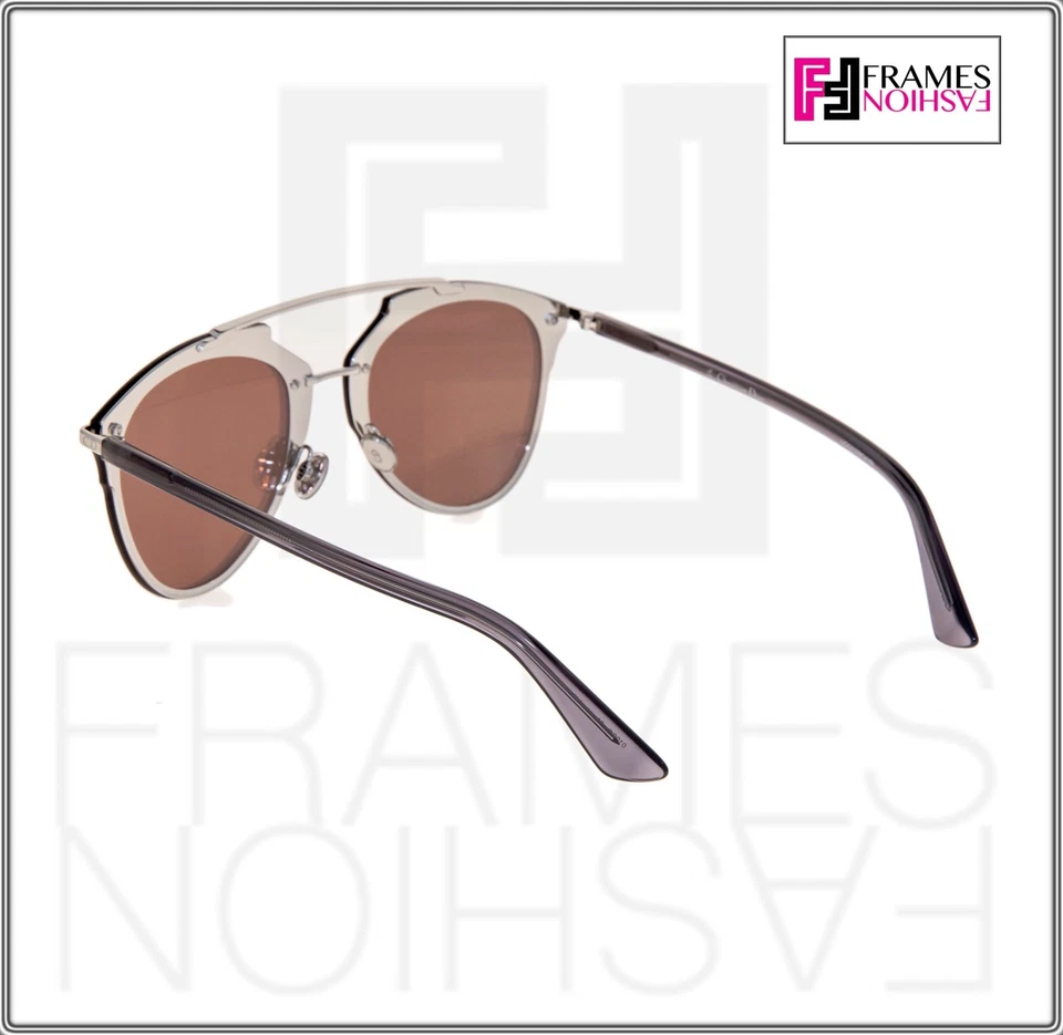 Óculos de sol CHRISTIAN DIOR REFLECT PRISM paládio rosa espelhado refletidoP - Imagem 3 de 4