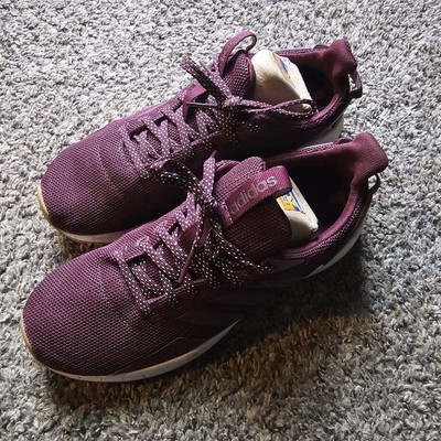 Adidas Questar Ride Sz W Maroon Gum/Red/Purple Running Shoes B44830 