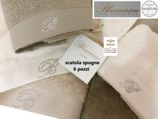 BLUMARINE 6 Piece Sponge Set with SWAROVSKI; 3 Face  3 Guests.