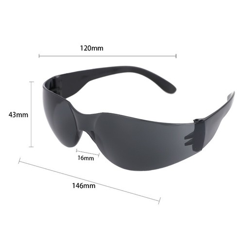 10 Pcs Clear Safety Goggles Protective Men Eyewear Women Eye Protection Glasses - Picture 8 of 11