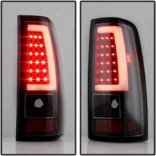 Juego De Faros Traseros LED Ahumados Para Chevy Silverado 2007-2014, Con Freno, Giro Y Reversa, Marca ROXX