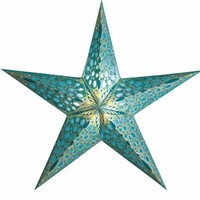 Starlightz Stern Festival TüRkis 60 Cm Leuchtstern Papier Weihnachtsstern